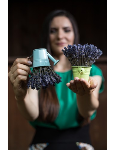 Mini găletușă cu lavandă 