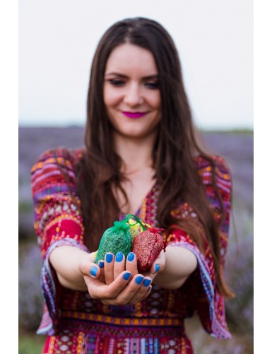 Săculeț organza cu lavandă