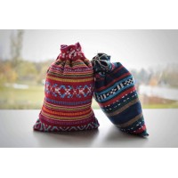 Săculeț din material cu imprimeu cu lavandă Săculeț din material cu imprimeu cu lavandă